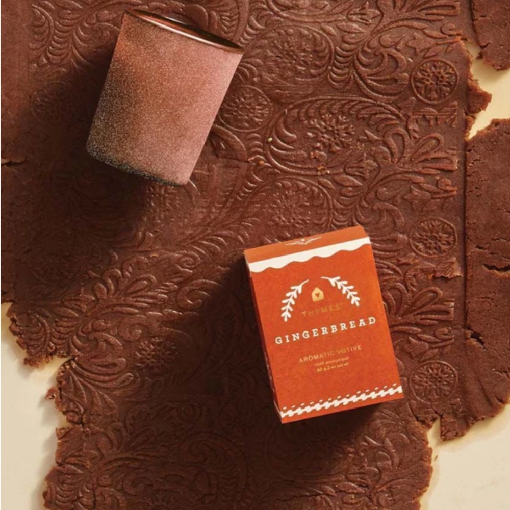Gingerbread Scented Candle - Brown 60g 2oz